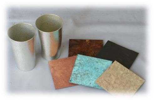 ビアカップ×2/Copper Coastert×5：高岡銅器の特産品画像