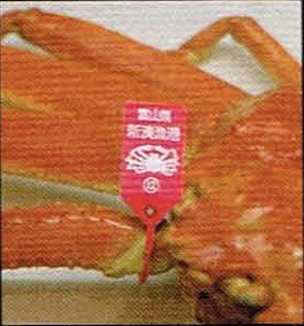 新湊産特選　ボイル紅ズワイガニ　タグ付(川田水産）の特産品画像