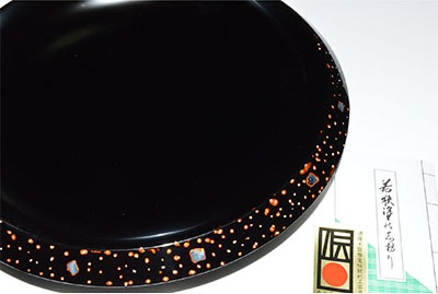若狭塗　菓子鉢の特産品画像