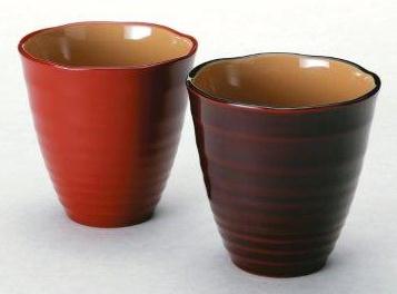 フリーカップ(朱・溜)の特産品画像