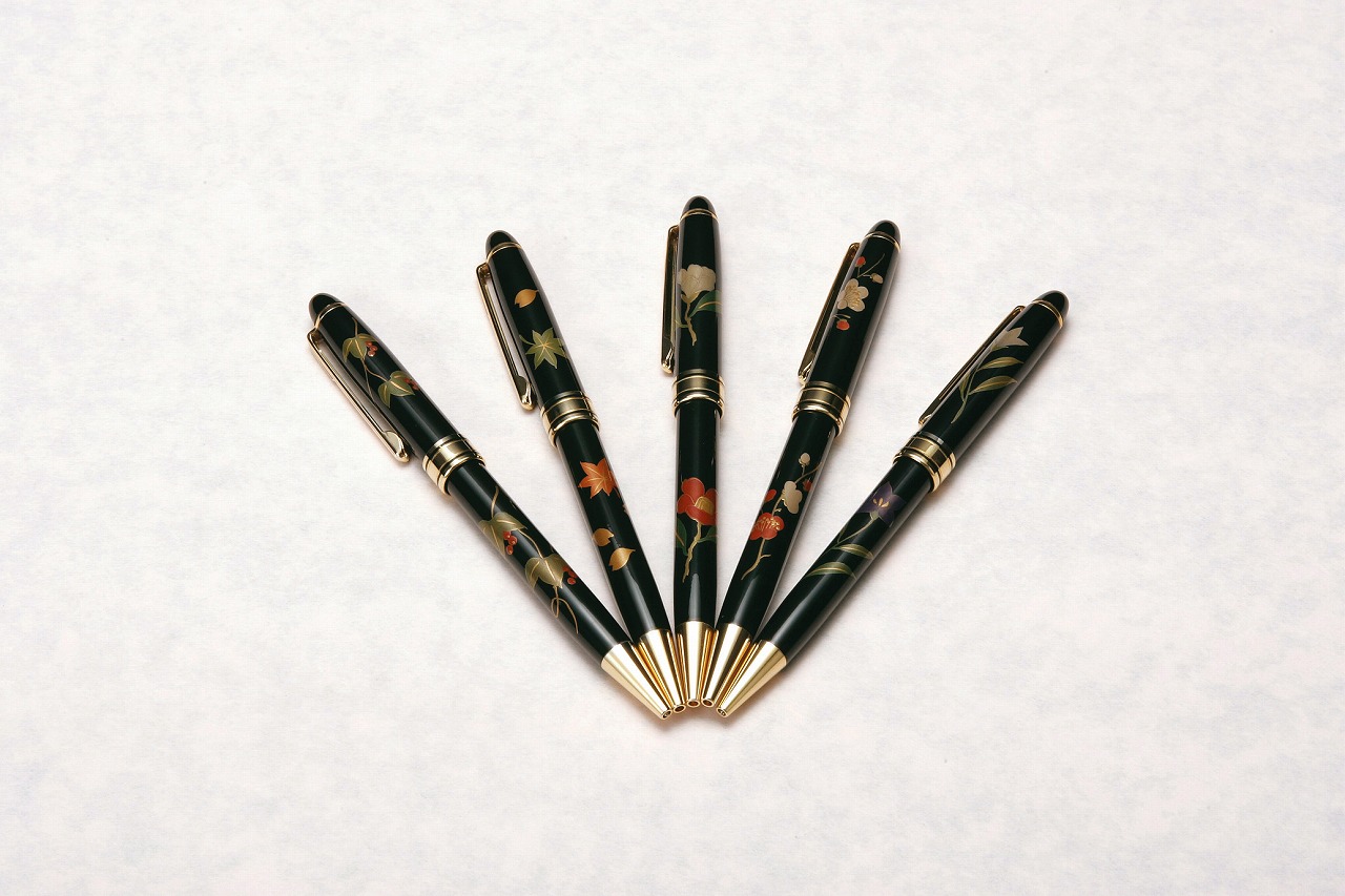 手書き蒔絵ボールペンの特産品画像