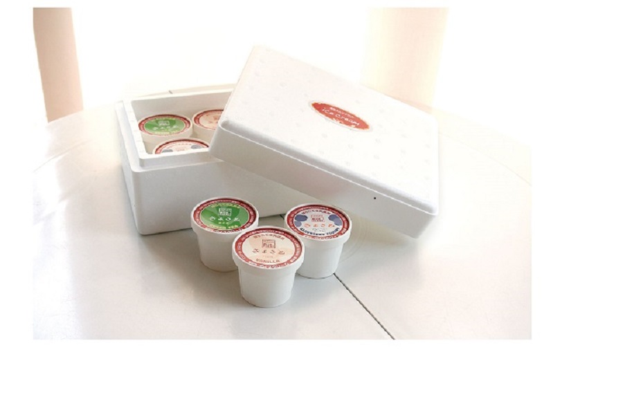 清里高原のアイスクリームセットの特産品画像