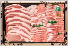 朝霧ヨーグル豚 ロース堪能セットの特産品画像