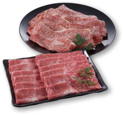 甲州牛　すき焼きセットの特産品画像