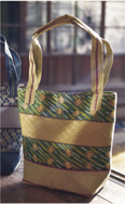 畳の縁（へり）で作ったバッグの特産品画像