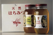 信州産　百花蜂蜜、アカシア蜂蜜ペアセットの特産品画像