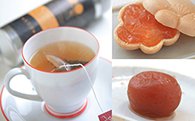 杏菓子(2種）あんず紅茶セットの特産品画像