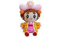 千曲市キャラクター「あん姫」ぬいぐるみ・ストラップセットの特産品画像
