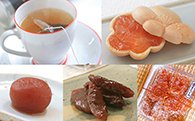 杏菓子(5種）あんず紅茶セットの特産品画像