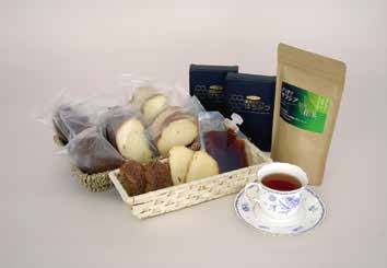 高嶺ルビーはちみつ・ラスク・すっきりサラシア紅茶セットの特産品画像