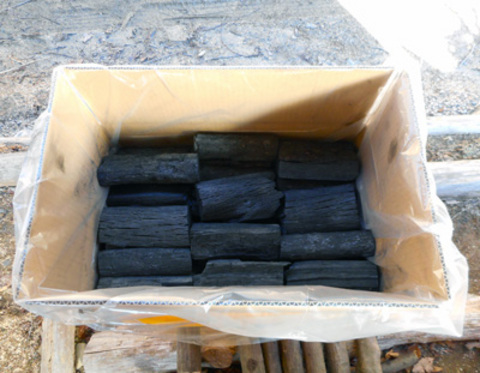 楢木炭の特産品画像