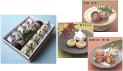 木曽の和菓子　詰合せの特産品画像
