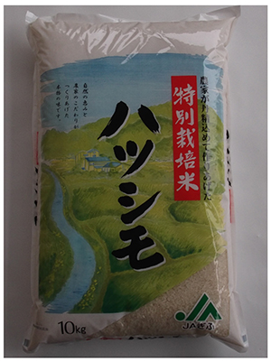 特別栽培米 ハツシモの特産品画像