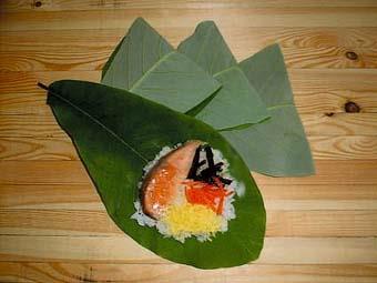 朴葉寿司18個入りの特産品画像