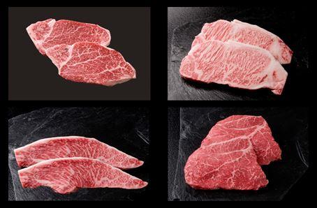 飛騨牛ステーキ食べ比べセットの特産品画像