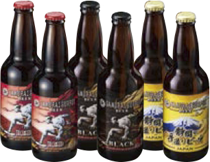 サムライサーファー　6本セット【3種】（レッド・ブラック・静岡の手造りビール）の特産品画像