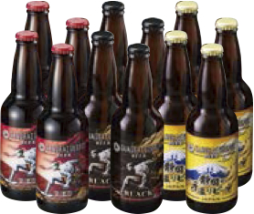 サムライサーファー１２本セット【3種】(サムライサーファー　レッド・ブラック・静岡の手造りビール）の特産品画像
