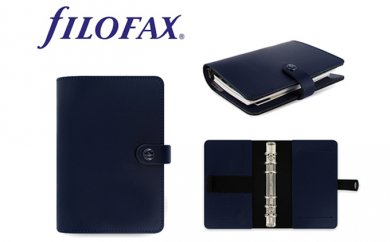 FILOFAX システム手帳 オリジナル バイブルサイズ ネイビーの特産品画像