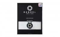 BANDEL necklace（バンデルネックレス） Black×Silver 50cmの特産品画像