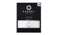 BANDEL necklace（バンデルネックレス） White×Silver 45cmの特産品画像