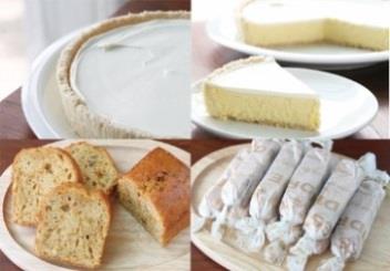 “ベイクドだけどレア”なチーズケーキと焼き菓子特別セットの特産品画像