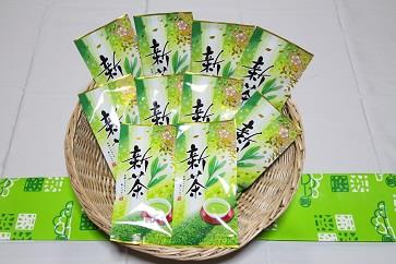 牧之原産新茶10本入りセットの特産品画像