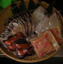 伊豆特産金目鯛味噌漬、煮付と干物詰合せの特産品画像