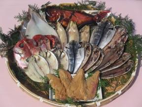 伊豆の味かねた水産自慢の地きんめ鯛煮付、味噌漬、ひものセットの特産品画像