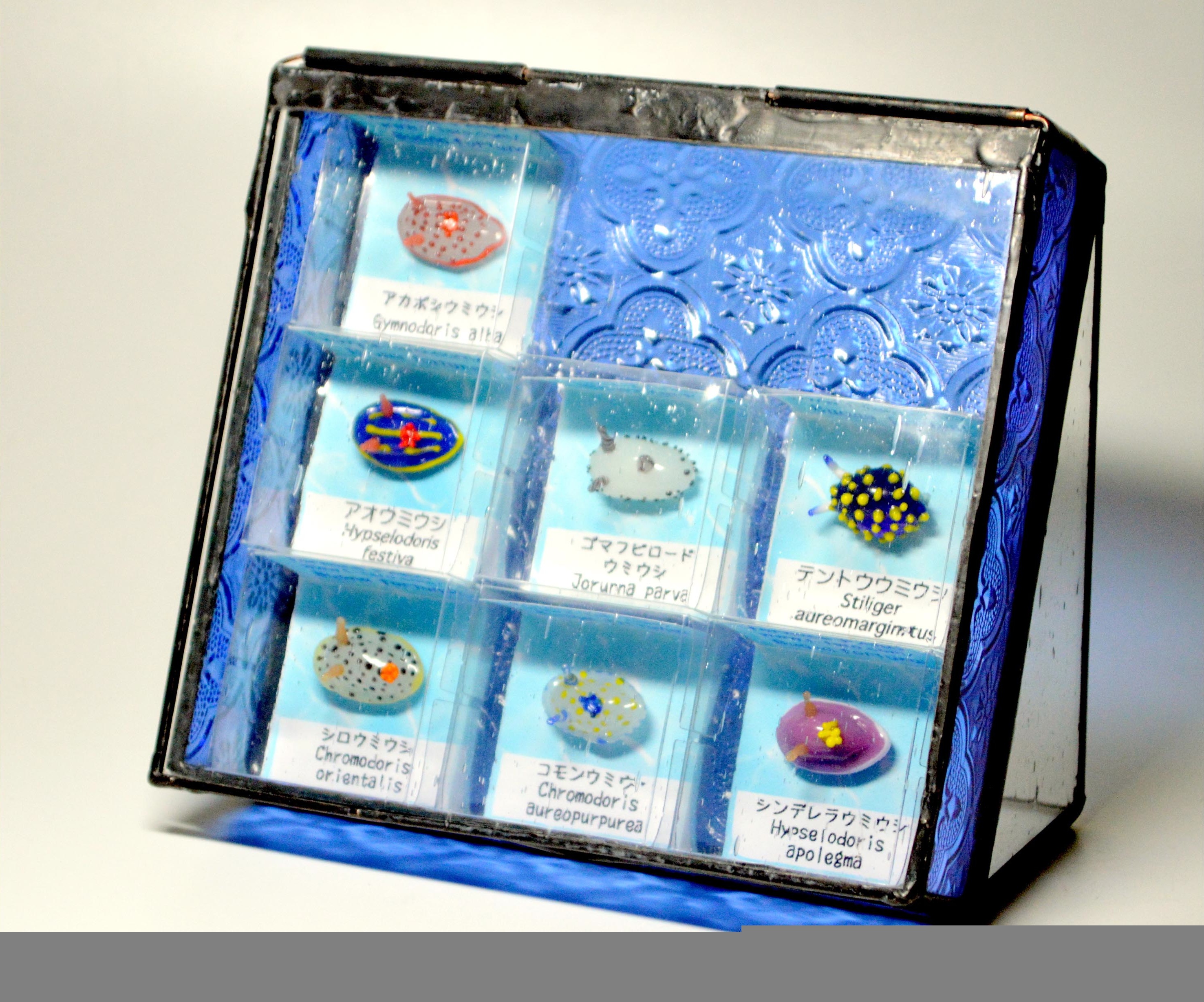 「海の宝石箱」ガラスのウミウシセットの特産品画像