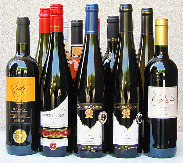 厳選品ワイン１２本セット（ドイツ・フランス）の特産品画像