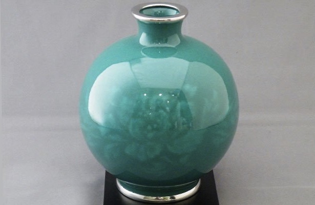 尾張七宝　沈み文花瓶の特産品画像