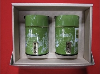 伊勢茶２缶詰合せの特産品画像
