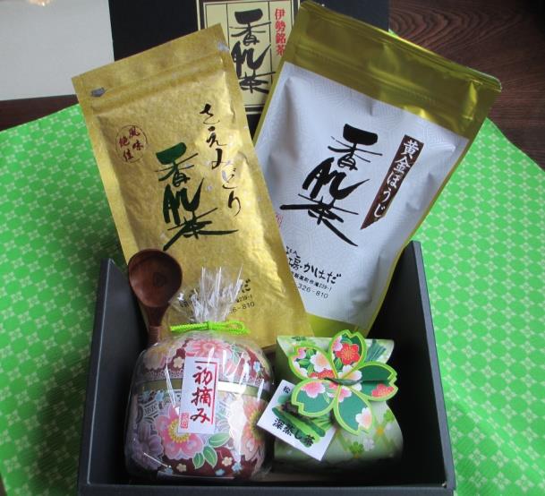 松阪深蒸し茶セットの特産品画像