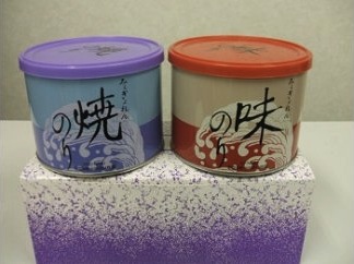 海苔缶3個の特産品画像