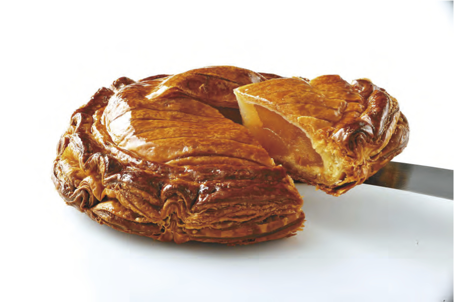 かりかりに焼いたリンゴパイ（滋賀県産小麦使用）の特産品画像