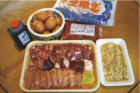 滋賀県特産「近江しゃも」の軍鶏鍋フルセットの特産品画像