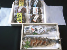 鮒ずし・湖魚佃煮詰合セットの特産品画像