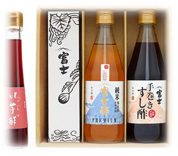 富士酢3本組ギフトセット（K3ｆ-ｈ）の特産品画像