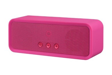 Bluetooth搭載ポータブルスピーカー「MXSP-BT03JPK」ピンクの特産品画像