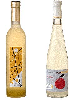 「京都瑞穂柚子にごり梅わいん・Cidre」セットの特産品画像