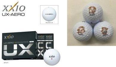 おづみんイラスト入りゴルフボール(ゼクシオ　UX-AERO)36個入の特産品画像