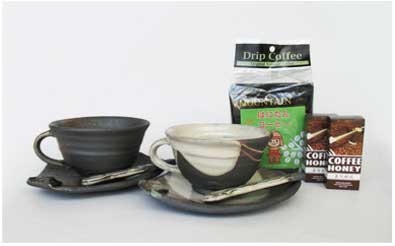 今城焼　コーヒータイムセットの特産品画像