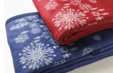泉州南部織　ラムウール毛布2枚セットの特産品画像