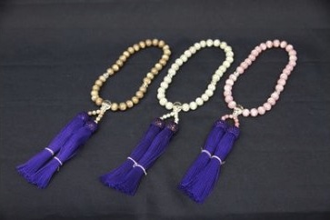 I-Pearl　人造真珠製の念珠の特産品画像