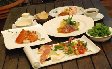 地元食材を詰め込んだイタリアンディナー　お食事券　　２名様分の特産品画像