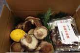 原木生椎茸と手造り佃煮セットの特産品画像