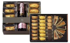 アンリシャルパンティエ　焼き菓子とシャンパンギフトの特産品画像