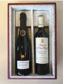 フランス銘醸地ボルドー産上級赤ワインとフランス産上級シャンパンの詰合せの特産品画像