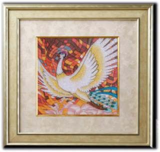 ジュエリー絵画（Ｒ）「火の鳥」の特産品画像