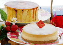 とりいさん家の芋ケーキ&caramelチーズケーキの特産品画像